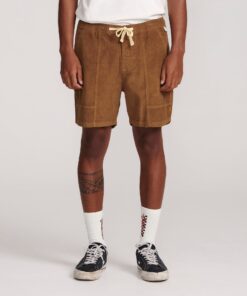 ALL DAY CORD WORKSHORT - CINNAMON (AS)