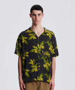 ACARCIA SS RESORT SHIRT - VINTAGE BLACK (AS)