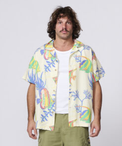AQUARIUM RESORT SS SHIRT - ECRU