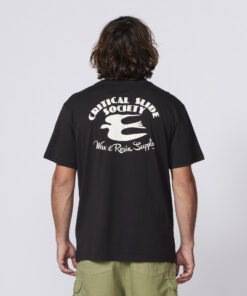 WAX AND RESIN TEE - VINTAGE BLACK