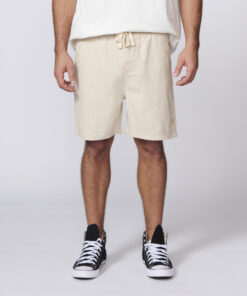CRUISER LINEN WALKSHORT - ECRU