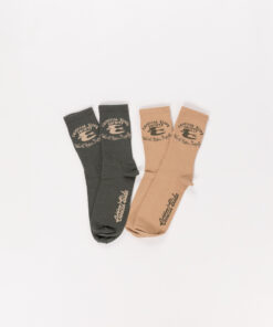 SUN CURED 2 PK SOCKS - MULTI